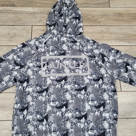 Hunter Target full zip hoodie XL grey camo performance lightweight jacket - Picture 7 of 10